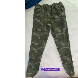 Camo joggers